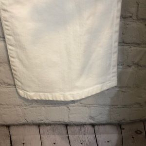 CHICOS PLATINUM QUARTZ JEAN WHITE SZ XL (16) NICE - Picture 4 of 7